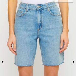 Dynamite High Rise Jean Shorts